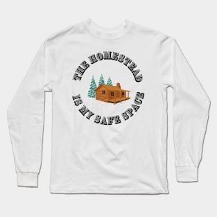 The homestead is my safe place | Wynonna Earp Fan T-Shirt Design Long Sleeve T-Shirt